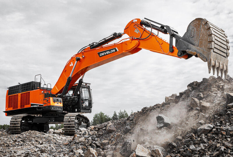 DOOSAN DX800LC-7 escavatore digger excavator