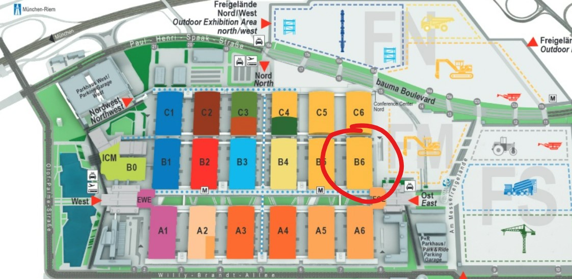 Mappa Bauma 2022